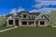 Craftsman Style House Plan - 8 Beds 7 Baths 8903 Sq/Ft Plan #920-31 