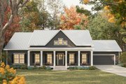 Farmhouse Style House Plan - 3 Beds 2 Baths 1615 Sq/Ft Plan #44-279 