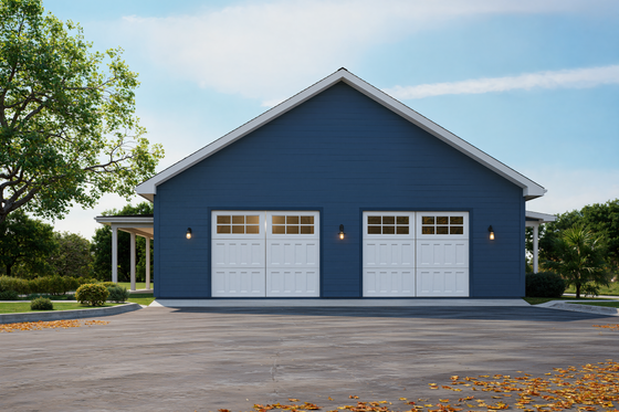Exterior - Other Elevation 1 for Farmhouse House Plan #1112-21 - 3 bed, 3.5 bath