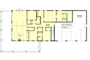 Barndominium Style House Plan - 4 Beds 3 Baths 2500 Sq/Ft Plan #430-342 