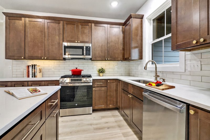 Home Plan - Interior - Kitchen for Barndominium House Plan #44-299 - 3 bed, 2 bath