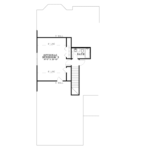 House Blueprint - Southern Floor Plan - Other Floor Plan #17-525