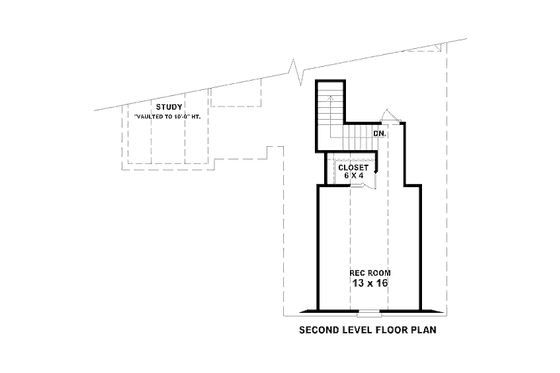 Floor Plan - Other Floor for Traditional House Plan #81-13820 - 2 bed, 2 bath