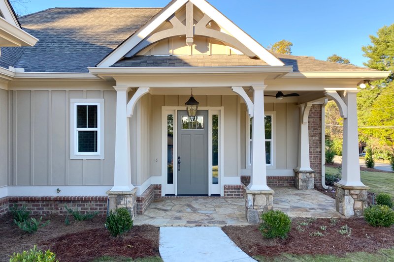 House Blueprint - Exterior - Front Elevation 4 for Craftsman House Plan #437-113 - 3 bed, 2.5 bath