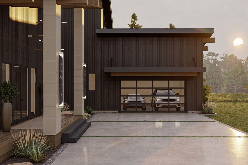 Dream House Plan - Exterior - Other Elevation 2 for Modern House Plan #455-617 - 4 bed, 3.5 bath