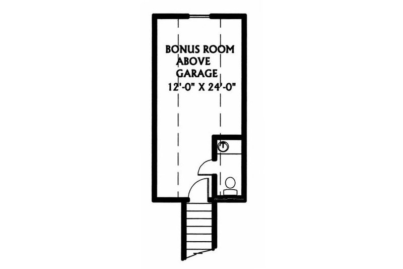 Home Plan - Floor Plan - Other Floor for Country House Plan #44-129 - 4 bed, 3 bath