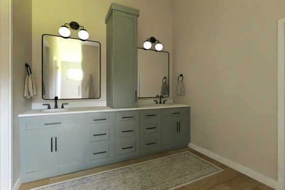 Interior - Bathroom for Contemporary House Plan #1064-387 - 3 bed, 2 bath