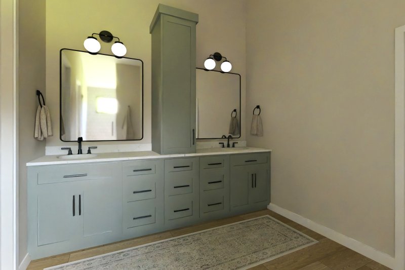 Architectural House Design - Interior - Bathroom for Contemporary House Plan #1064-387 - 3 bed, 2 bath