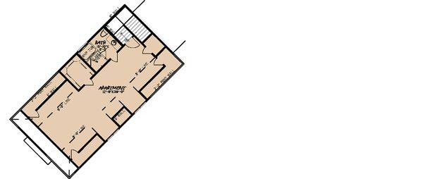 Home Plan - Craftsman Floor Plan - Upper Floor Plan #923-21