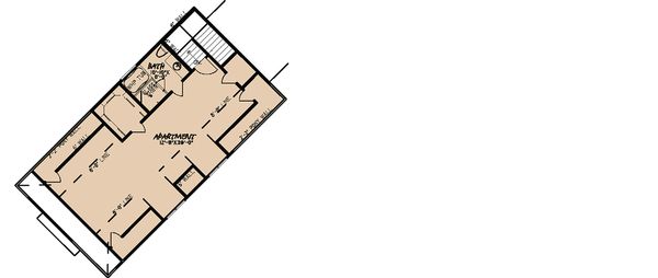 House Blueprint - Craftsman Floor Plan - Upper Floor Plan #923-21