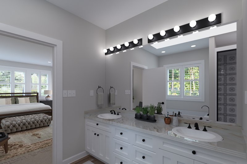 Home Plan - Interior - Master Bathroom 1 for Craftsman House Plan #1060-503 - 2 bed, 2 bath