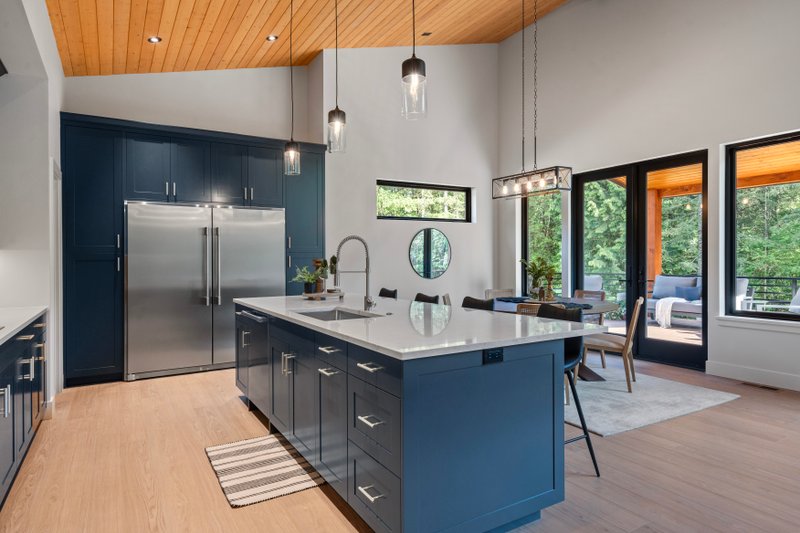 Dream House Plan - Interior - Kitchen for Contemporary House Plan #1070-215 - 3 bed, 3 bath