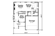 Country Style House Plan - 4 Beds 2.5 Baths 2463 Sq/Ft Plan #20-2293 