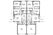 House Plan - 3 Beds 4 Baths 3434 Sq/Ft Plan #310-103 