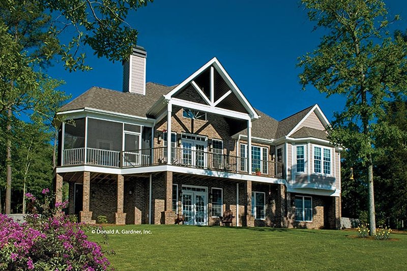 Home Plan - Exterior - Rear Elevation 1 for Traditional House Plan #929-910 - 3 bed, 2.5 bath