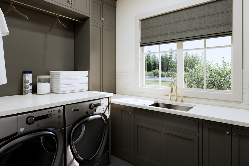 Home Plan - Interior - Laundry for Farmhouse House Plan #1114-122 - 3 bed, 2.5 bath