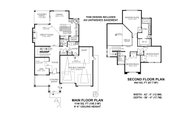Craftsman Style House Plan - 3 Beds 2.5 Baths 2088 Sq/Ft Plan #1100-79 
