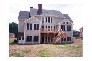 Exterior - Other Elevation 1 for Colonial House Plan #429-13 - 4 bed, 3.5 bath