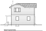 Cottage Style House Plan - 2 Beds 1 Baths 810 Sq/Ft Plan #890-3 