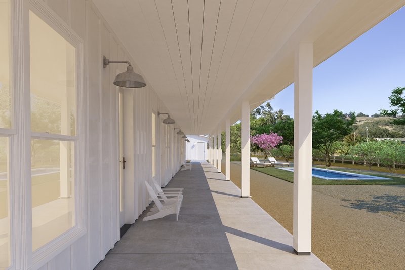 Dream House Plan - Ranch Exterior - Other Elevation Plan #888-16