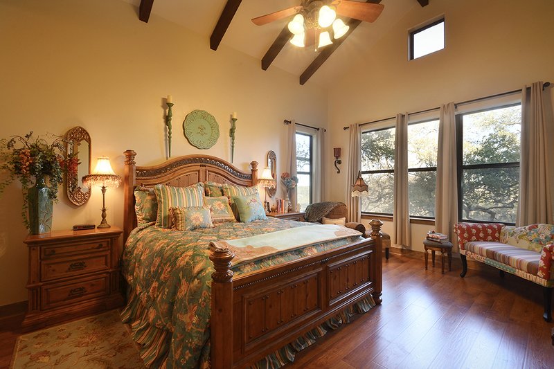 Architectural House Design - Interior - Master Bedroom 2 for Ranch House Plan #140-149 - 3 bed, 2.5 bath