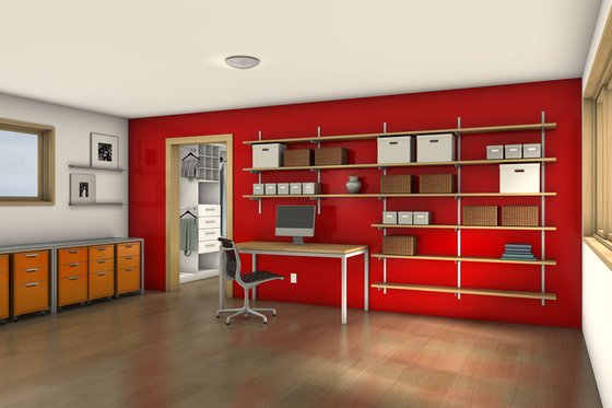 Interior - Other 11 for Modern House Plan #497-53 - 2 bed, 2 bath