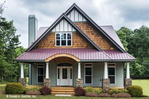 Architectural House Design - Craftsman Exterior - Front Elevation Plan #929-986