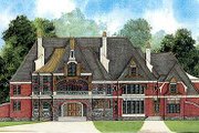 European Style House Plan - 5 Beds 5 Baths 8789 Sq/Ft Plan #119-339 