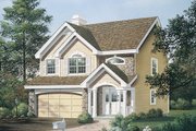 Country Style House Plan - 3 Beds 2.5 Baths 1671 Sq/Ft Plan #57-319 