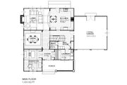 Traditional Style House Plan - 3 Beds 2.5 Baths 2862 Sq/Ft Plan #901-2 