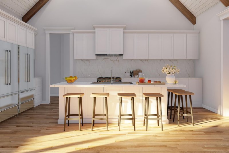 Home Plan - Interior - Kitchen for European House Plan #923-80 - 3 bed, 2.5 bath