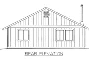Cabin Style House Plan - 2 Beds 1 Baths 1200 Sq/Ft Plan #117-790 