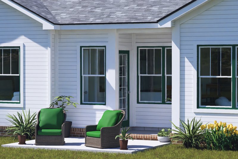 Home Plan - Exterior - Other Elevation 3 for Cottage House Plan #513-2485 - 4 bed, 4 bath