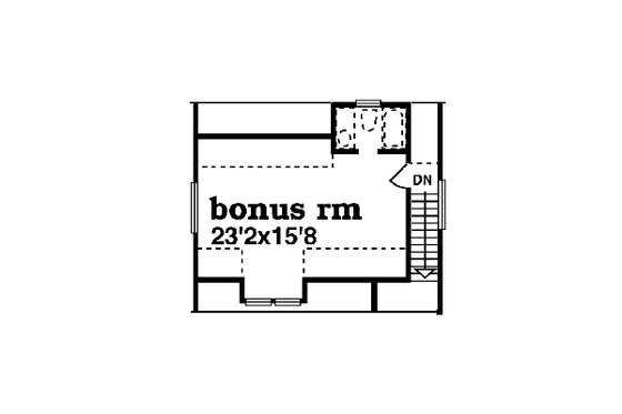 Floor Plan - Other Floor for Craftsman House Plan #47-390 - 4 bed, 3.5 bath