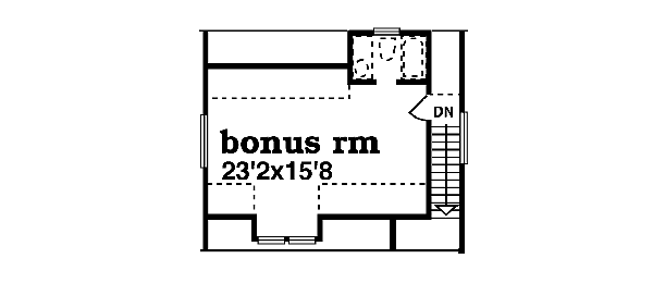 Craftsman Floor Plan - Other Floor Plan #47-390