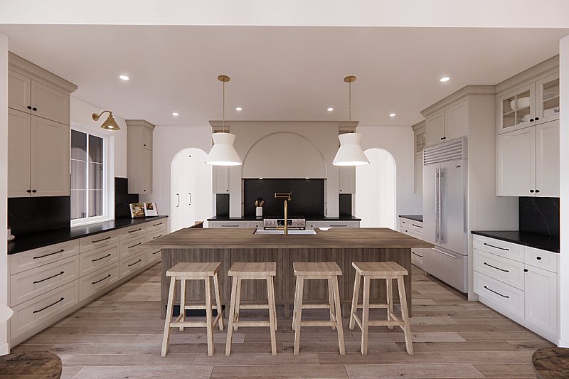 Home Plan - Interior - Kitchen 4 for European House Plan #23-2794 - 4 bed, 2.5 bath