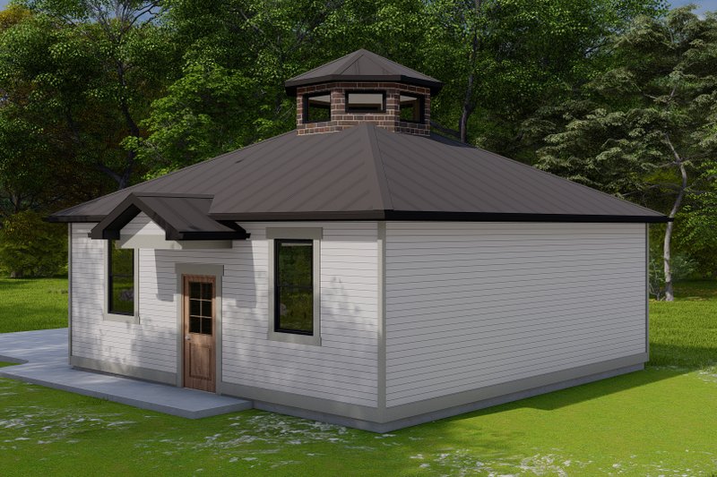 Dream House Plan - Exterior - Other Elevation 1 for Bungalow House Plan #1060-122, 0 bath