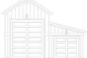 Barndominium Style House Plan - 0 Beds 0 Baths 877 Sq/Ft Plan #932-1154 