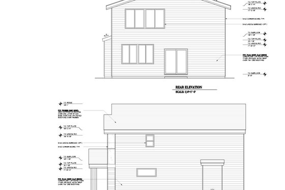 Exterior - Other Elevation 1 for Craftsman House Plan #53-713 - 3 bed, 2.5 bath