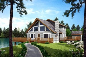 Exterior - Front Elevation Plan #312-574