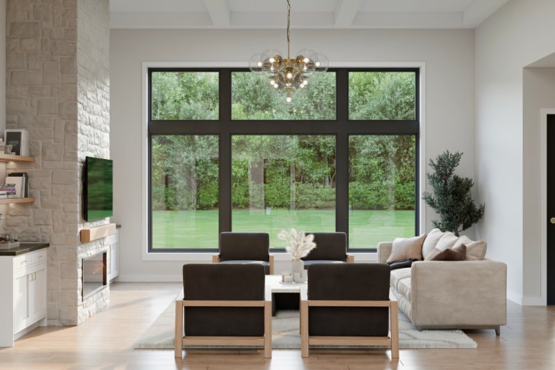 Home Plan - Interior - Family Room 2 for Farmhouse House Plan #1089-71 - 4 bed, 3.5 bath