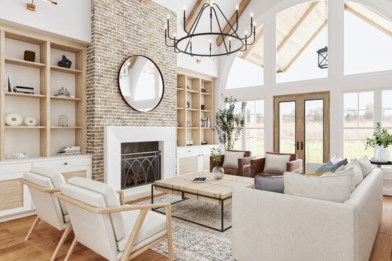 Interior - Other 5 for Farmhouse House Plan #119-459 - 4 bed, 4.5 bath