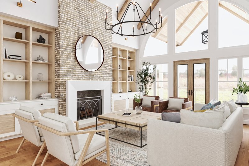 Architectural House Design - Interior - Other 5 for Farmhouse House Plan #119-459 - 4 bed, 4.5 bath