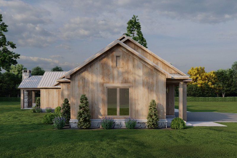 House Plan Design - Exterior - Other Elevation 4 for Farmhouse House Plan #923-436 - 3 bed, 2.5 bath