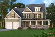 Country Style House Plan - 3 Beds 2.5 Baths 2489 Sq/Ft Plan #419-181 