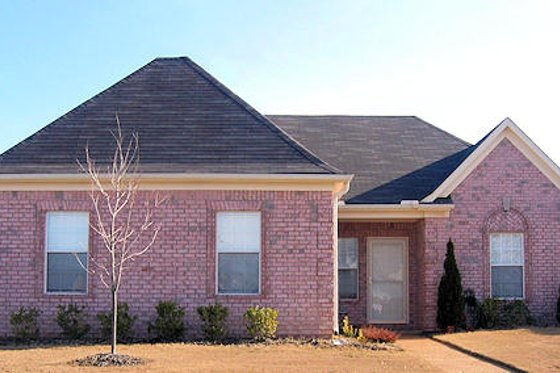 Exterior - Front Elevation for European House Plan #81-13788 - 3 bed, 2 bath