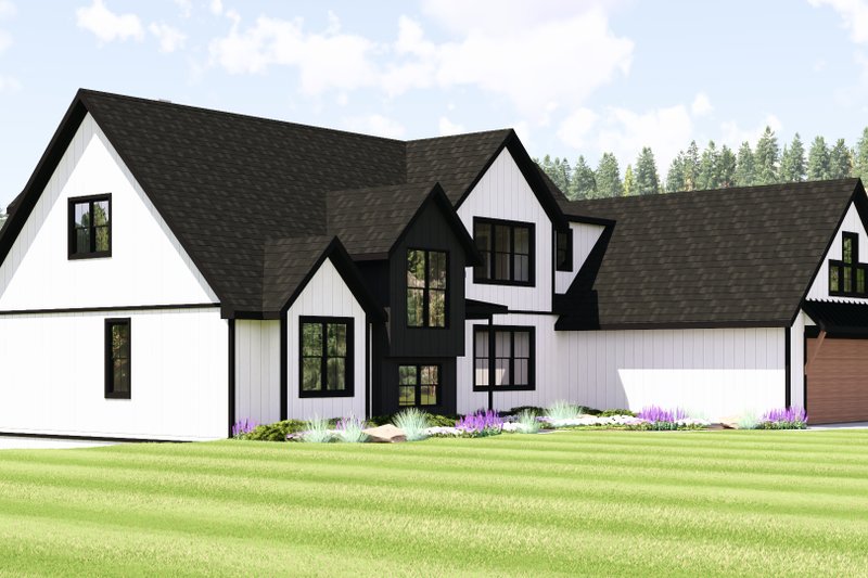 Dream House Plan - Exterior - Other Elevation for Modern House Plan #1064-454 - 3 bed, 2.5 bath