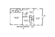 Colonial Style House Plan - 3 Beds 2.5 Baths 2316 Sq/Ft Plan #81-13848 