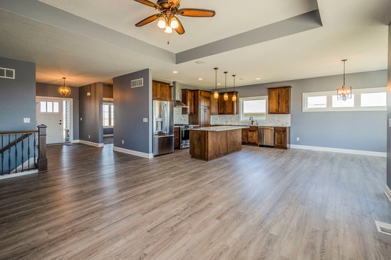 Interior - Entry 1 for Ranch House Plan #70-1484 - 2 bed, 2 bath