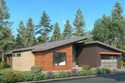 Contemporary Style House Plan - 3 Beds 3 Baths 2301 Sq/Ft Plan #1066-181 